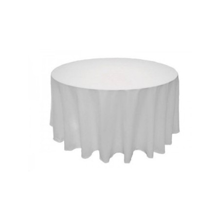 NAPPE RONDE 3M BLANC POLYESTER 100%