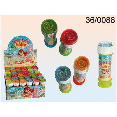 BULLES DE SAVON SEA LIFE 60ML+ JEU DE PA