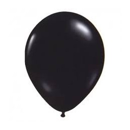 24 BALLONS NOIR HELIUM N°12