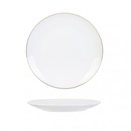 ASSIETTE LISERE DORE 20CM M12