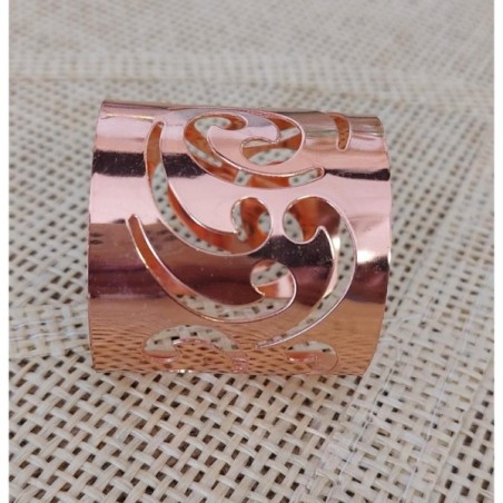 ROND DE SERVIETTE ROSE GOLD