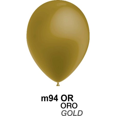 100 BALLONS 11" (28CM) METAL OR