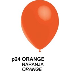 100 BALLONS 5" (13CM) ORANGE