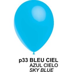 100 BALLONS 5" (13CM) BLEU...