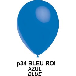 100 BALLONS 5" (13CM) BLEU ROI