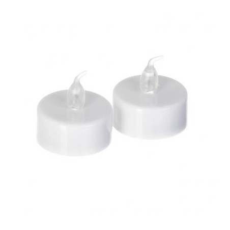 2 CHAUFFE-PLATS LED D.3,8CMXH.4CM