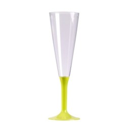 10 FLUTES PIED VERT ANIS 130CL