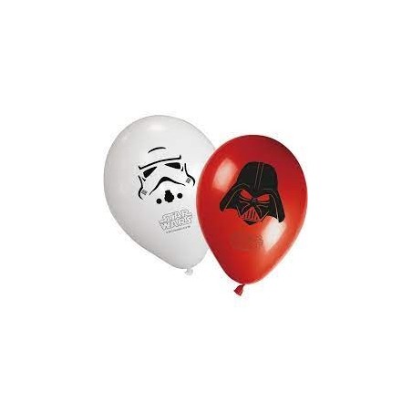 8 BALLON IMPRIMÉS STAR WARS