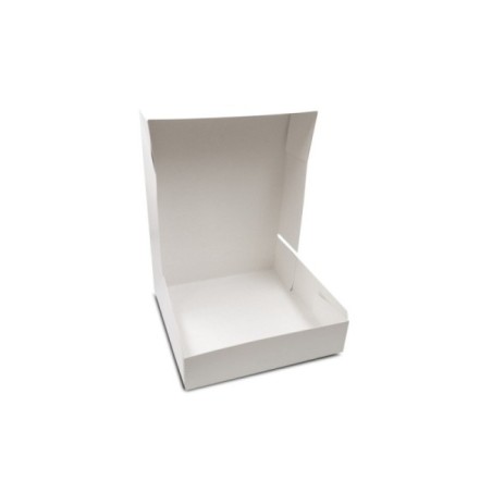 BOÎTE PATISSIERE BLANCHE 29 X 29 X 8