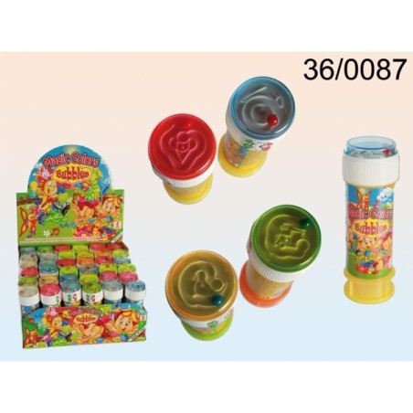 BULLES DE SAVON 60ML+ JEU DE PATIENCE