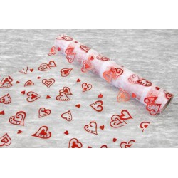 ROULEAU ORGANZA BLANC...