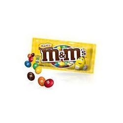 M&M'S PEANUT SACHET 45GRS