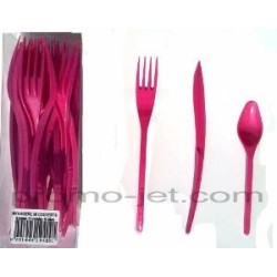 MENAGERE FUCHSIA 30 COUVERT