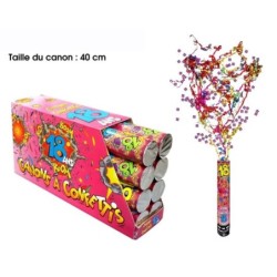 CANON A CONFETTIS 18 ANS