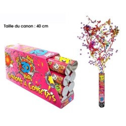 CANON A CONFETTIS 30 ANS
