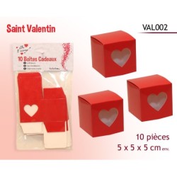 10 BOITES CADEAUX 5X5X5CM