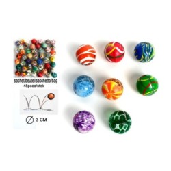 BALLE SUPER REBOND 30MM 6A