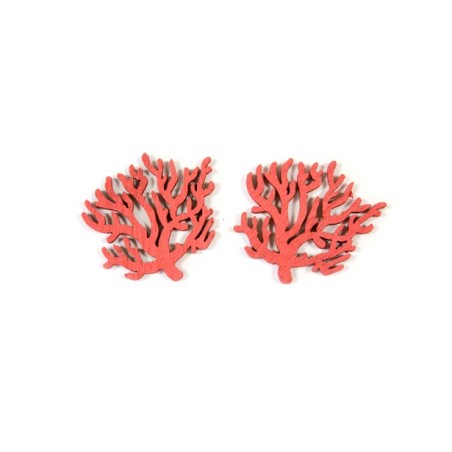 CORAIL EN BOIS 12 PIECES