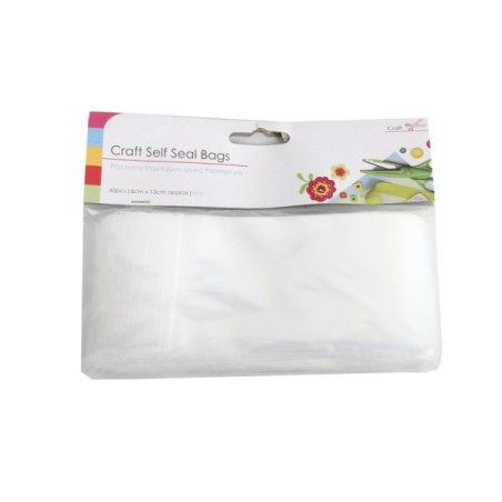 60 SACHETS 12X7.5CM PLASTIQUES ZIP