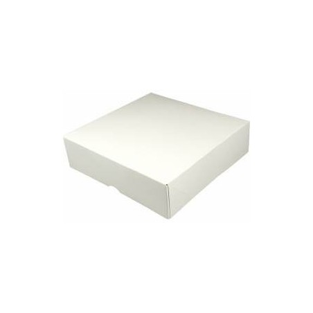 BOITE PATISSIERE BLANCHE 16X5CM