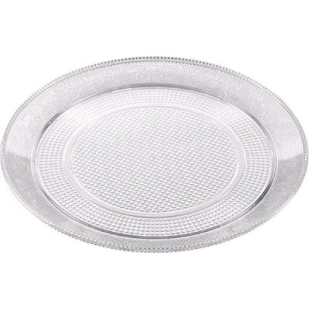 PLATEAU LUXE RONDE DE 20 CM DIAMETRE