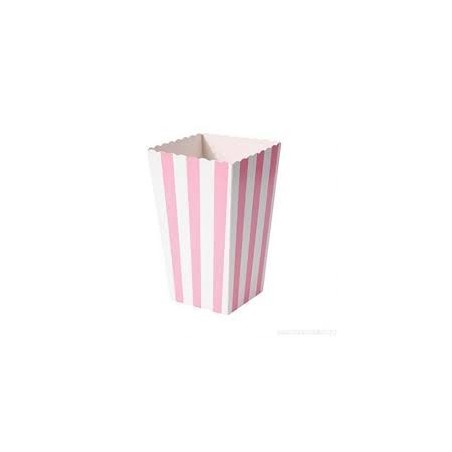 10 BOÎTES ROSE POPCORN +COUVERCLE