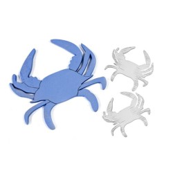 6 CRABES BOIS DECO 2 TAILLES