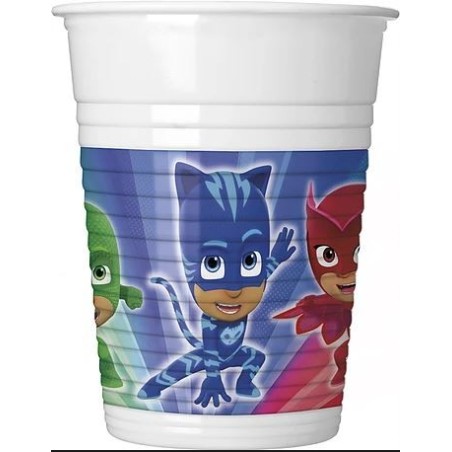 8 GOBELETS CARTON PJ MASK