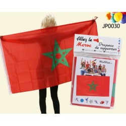 DRAPEAU MAROC 90X150CM