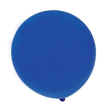 BALLON GEANT UNI DIAMETRE 90CM BLEU ROYA