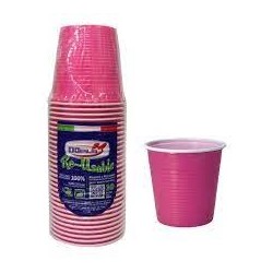 30 GOBELETS FUCHSIA 23CL