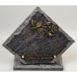 PLAQUE LOSANGE ECLATEE 20X20CM