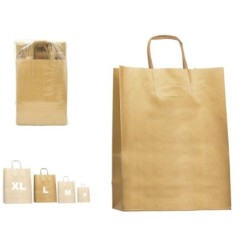 SAC CADEAU OR KRAFT GM 32X44CM