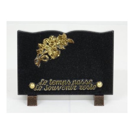 PLAQUE PETIT LIVRE POLI 12 X 18CM DECOR