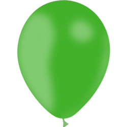 10 BALLONS 12"(30CM) VERT...