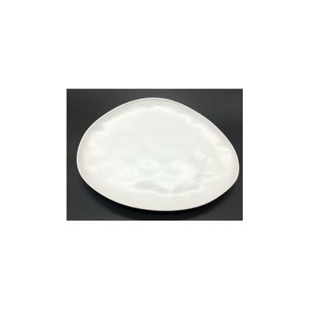 ASSIETTE PLATE ANTIGUA BLANC 30CM