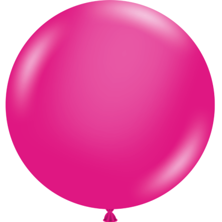 BALLON 36''91CM/3' HOT PINK TUF-TEX