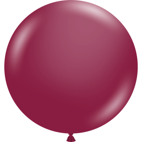 BALLON 36''91CM/3' SANGRIA TUF-TEX