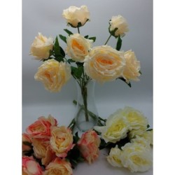 PIQUET 7 ROSES 57CMS 3 COULEUR