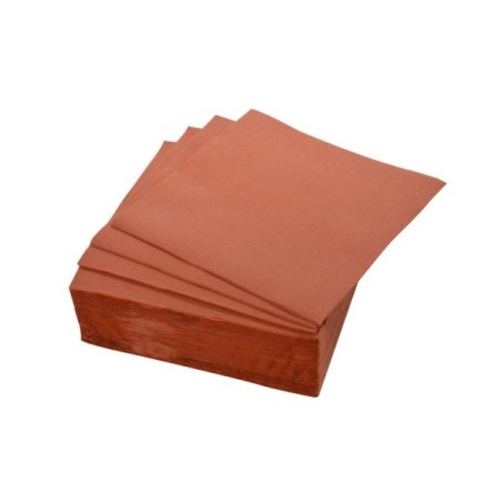 40 SERVIETTE TERRACOTTA 38X38