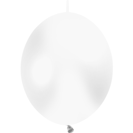 10 BALLONS DECOLINK BLANC 12' (30CM)