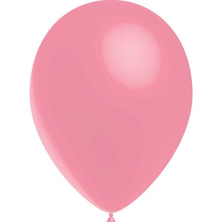 100 BALLONS 11" (28CM) ROSE BONBON