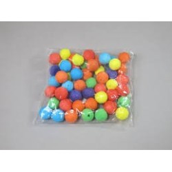 50 BOULES MULTICOLORES CEE