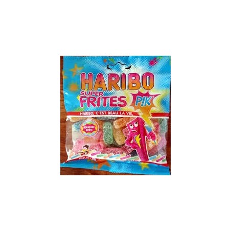 SUPER FRITE HARIBO SACHET 120 GRS