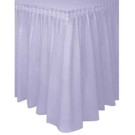 JUPON DE TABLE MAUVE 426X73CM PLASTIC