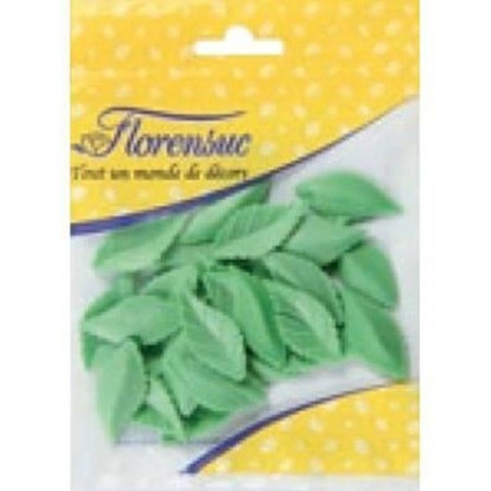 30 FEUILLES AZYME VERT 38 MM