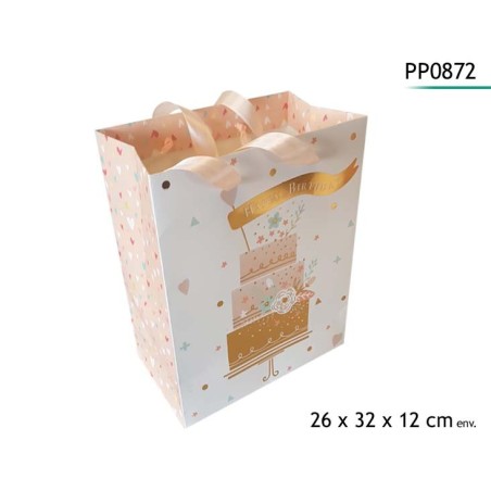 SAC CADEAUX 26X32X12CM