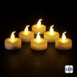 6 BOUGIE LED CHAUFFE PLAT...