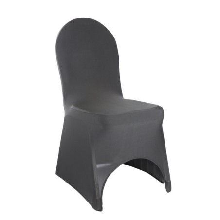 HOUSSE DE CHAISE EN LYCRA NOIRE