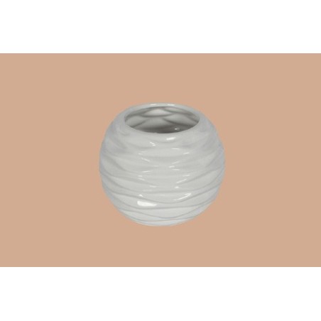 VASE CERAMIQUE ROND 13X13X10.5CM